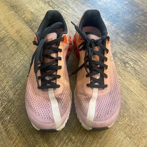 On cloud running shoes